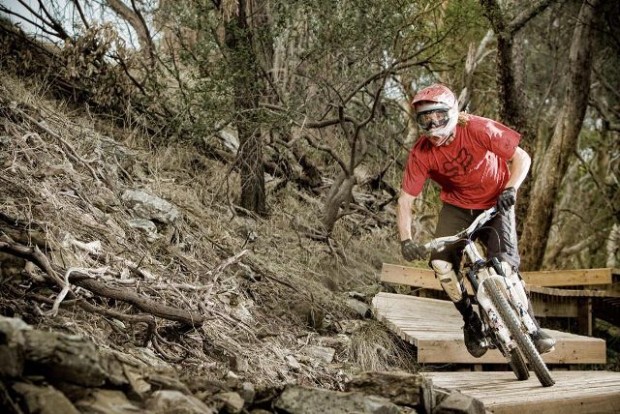 "MTB Freeride at Lynton Trails"