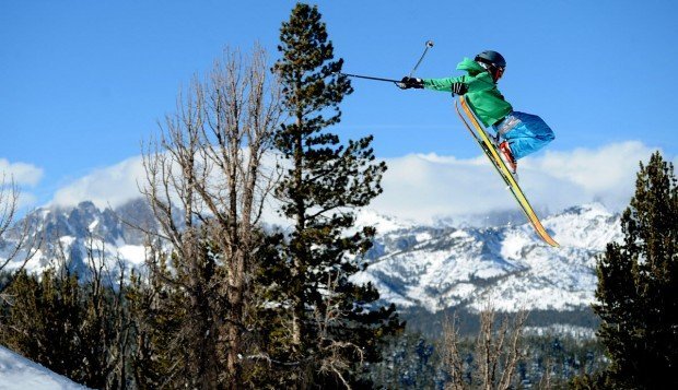 "Mammoth Mountain Alpine Skier"