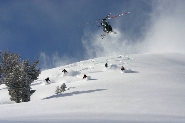 "Mammoth Mountain Heli Skiers"