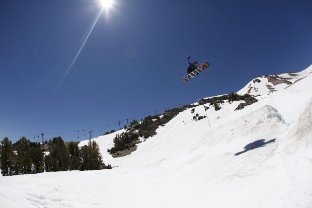 "Mammoth Mountain Snowboarder"