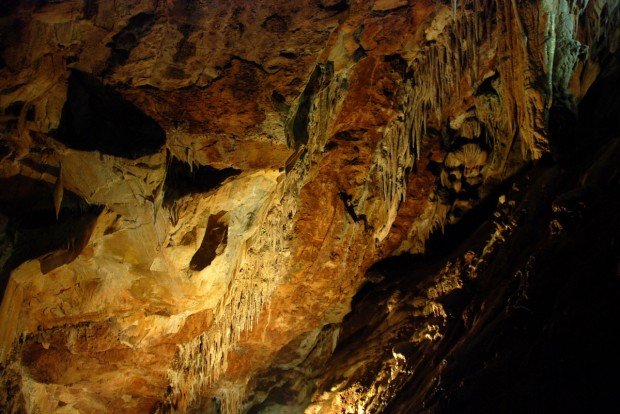 "Mercer Caverns Caving-Spelunking"