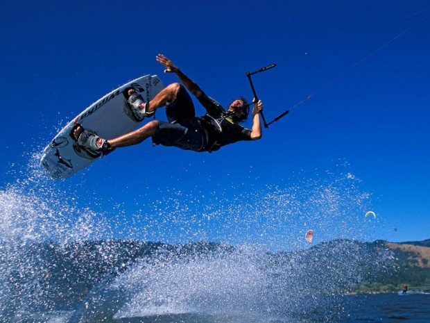 "Kitesurfing in Mojacar"