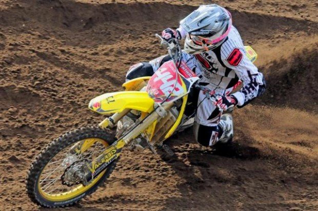 "Motocross Rider in action"