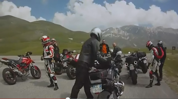 "Motorcycling from Teramo to Laga mountain"