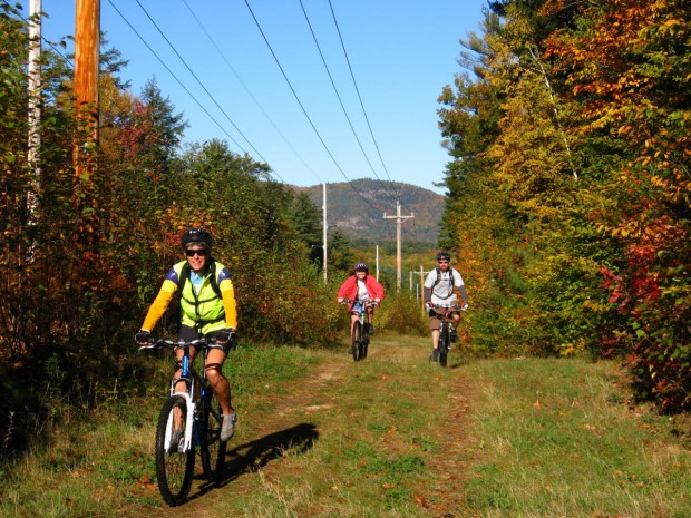 "Mountain Bikers at Sugar Pine Railroad"