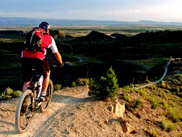 "Mountain Biking at Cedar Ridge"