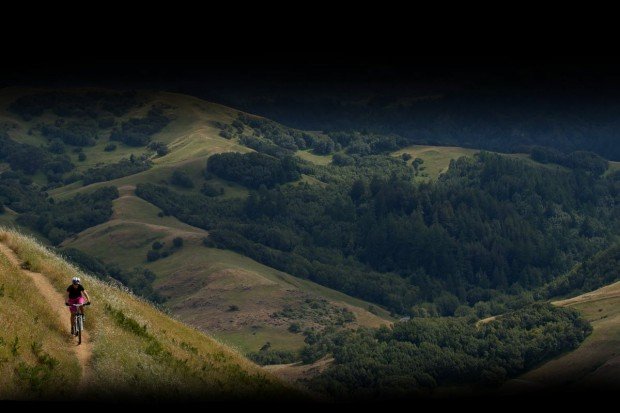 "Mountain Biking at Ebbetts Pass"