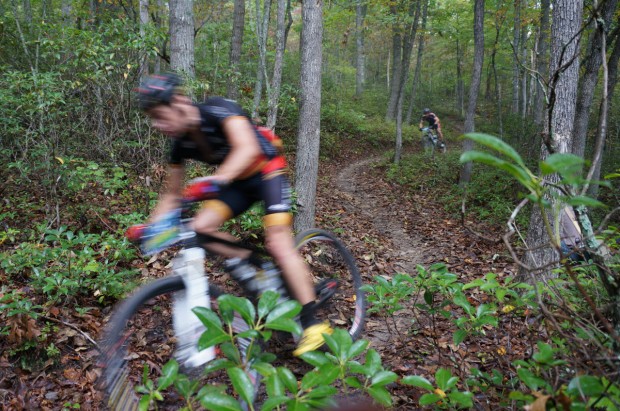 "Mountain Biking at Poore Lake"