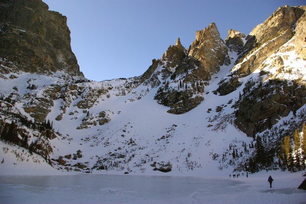 "Mountain Climbing Emerald Peak"