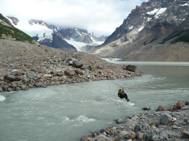 "Mountaineering Torre Central Tower Route"