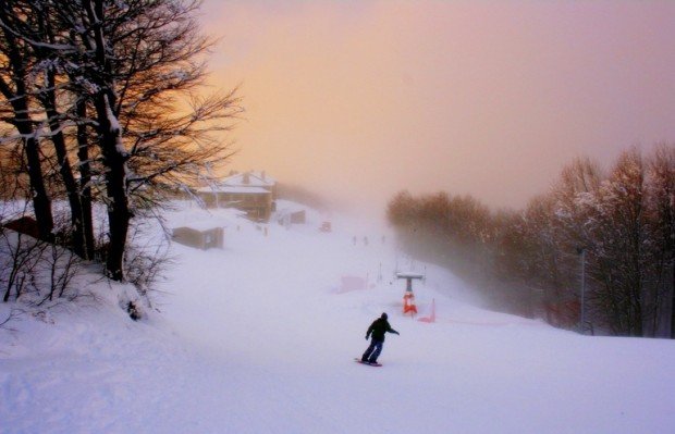 "Pelion, Thessaly Snowboarding"