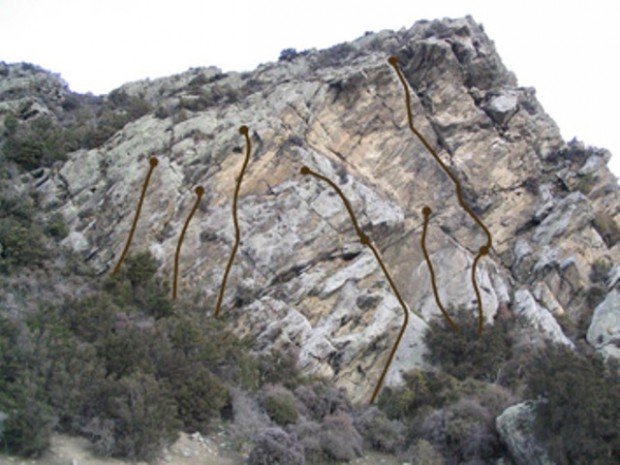 "Poison Creek, Rock Climbing Routes"