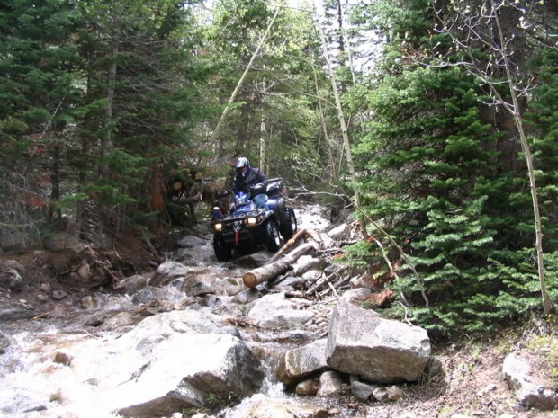 "Quad Biking at Coney Flats"