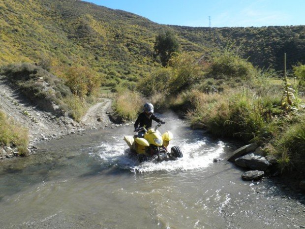 "Quad Biking at Queenstown Hill"