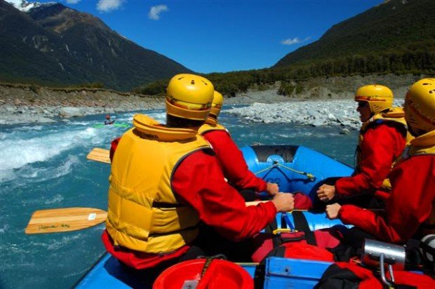 "Rafters at Landsborough River"