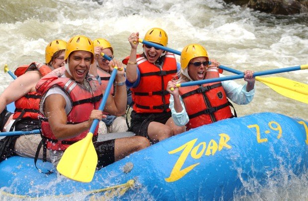 "Rafting Icicle Creek-Snow Creek"