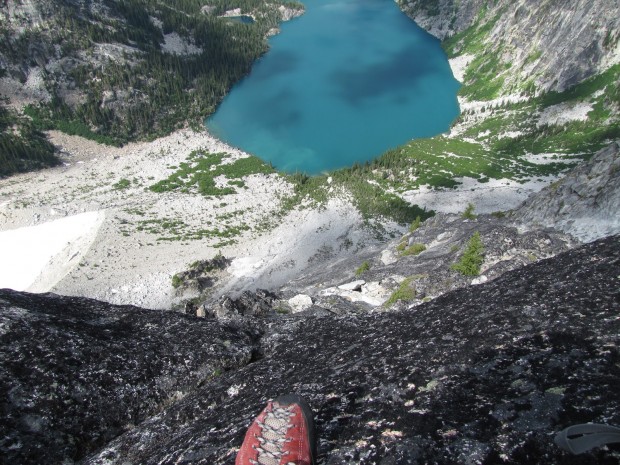 "Rock Climbing Dragontail Peak-East Ridge Climb"