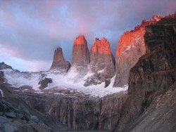 In the Eye of the Hurricane Route, Torres del Paine