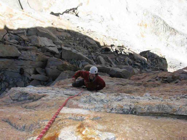 "Rock Climbing In the Eye of the Hurricane Route"