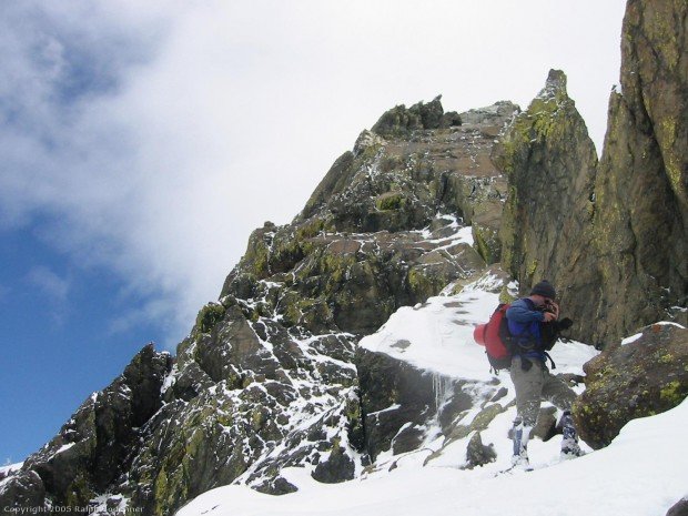 "Rock Climbing Ingalls South Peak"