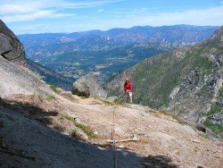 Snow Creek Wall: Outer Space Route, Wenatchee