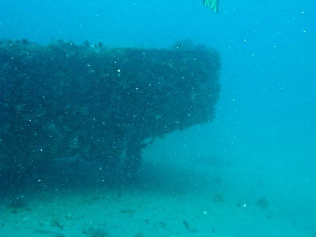 "Scuba Diving at Claris Wreck"