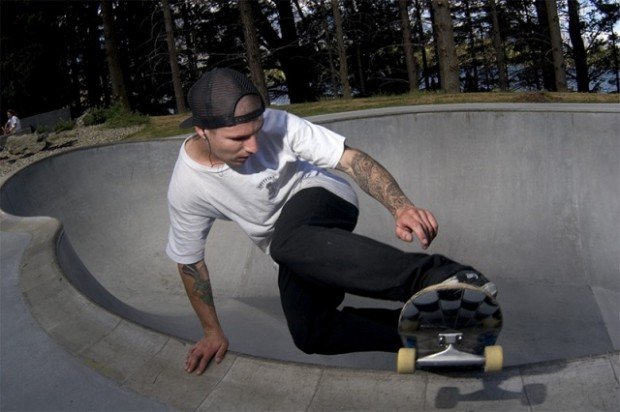 "Skateboarding at Queenstown Skatepark"