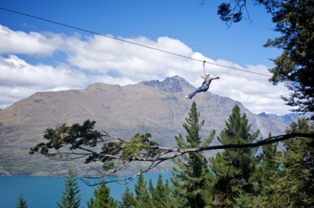 "Skyline Gondola Ziplining"