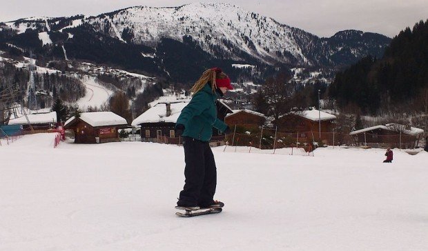 "Snow Skating"