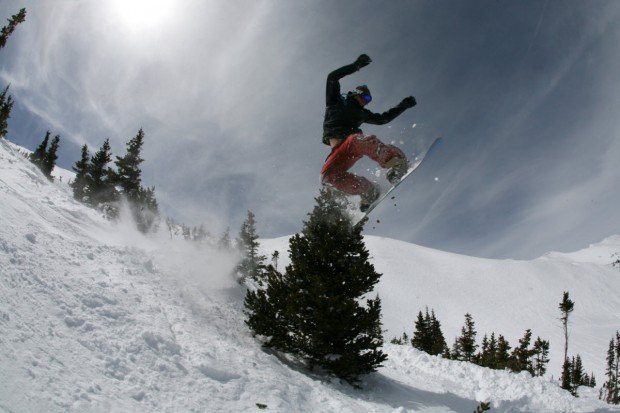 "Snowboarder at Breckenridge"