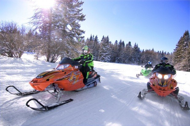 "Snowmobiling Price Creek Westbound Snow Park"