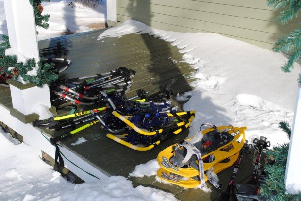 "Snowshoeing Haney Meadow Loop Trail"