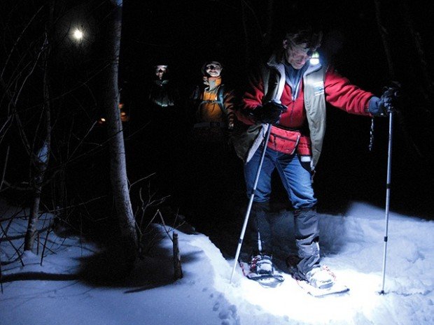 "Snowshoeing Mont Biencourt"