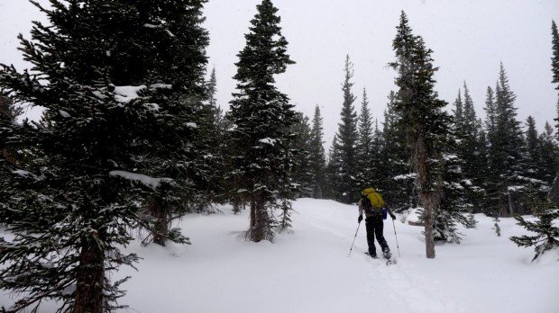 "Snowshoeing at Coney Flats"