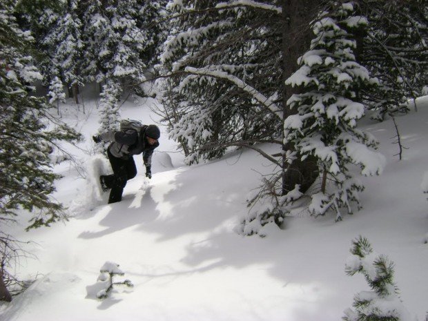 "Snowshoeing at Eldora Mountain Resort"