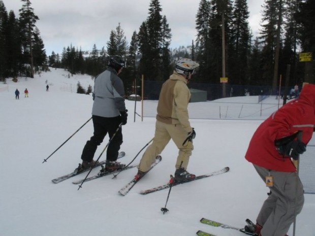 "Sugar Bowl Cross Country Skiers"