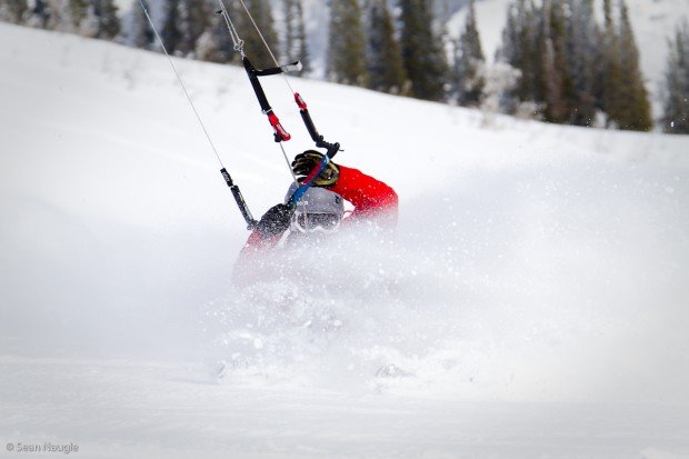 "Sugar Bowl Snow Kiting"