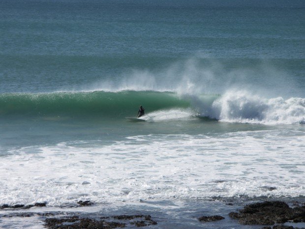 "Surfing at Point St. George"