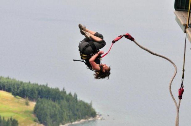 "The Ledge Bungy, Skyline Gondola"