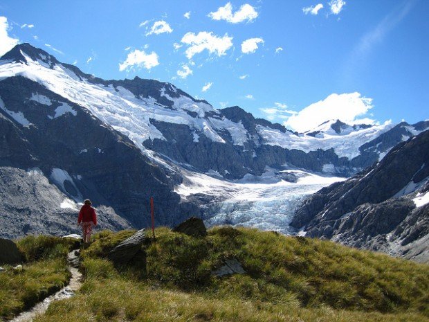 "Trekking at Rees-Dart Track"