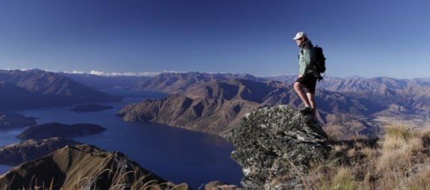 "Trekking at Wanaka"