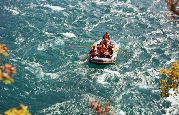 "White Water Rafting at Upper Clutha River"