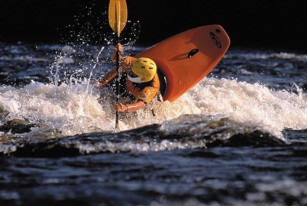"Whitewater Kayaking Chiwawa River"