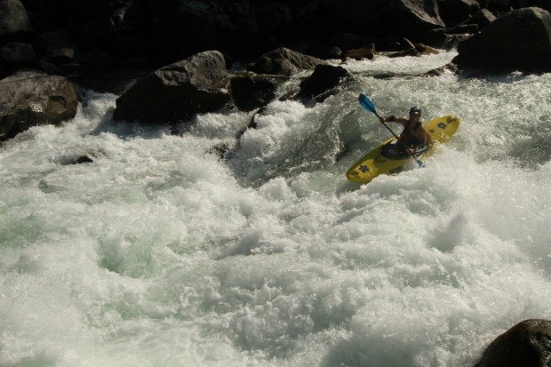 "Whitewater Kayaking Tumwater Canyon"