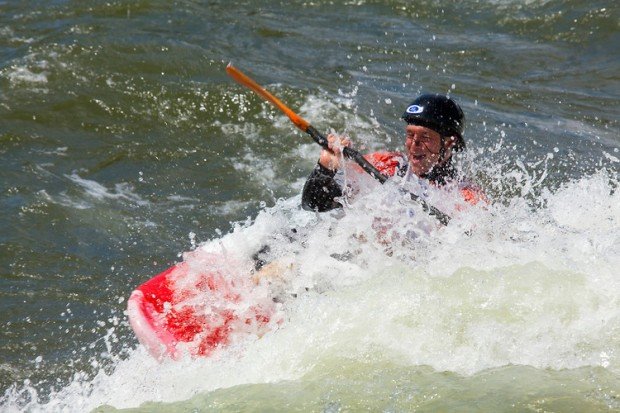 "Whitewater Kayaking Wenatchee River"