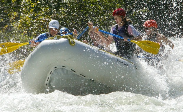 "Whitewater Rafting Chiwawa River"