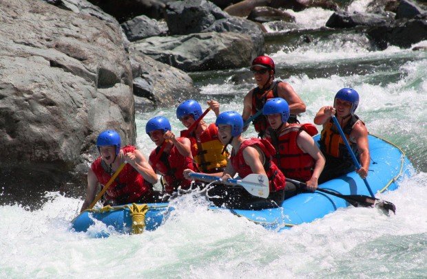 "Whitewater Rafting Wenatchee River"