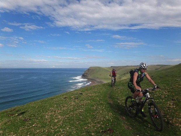 "Mountain Biking Trail in Hluleka"