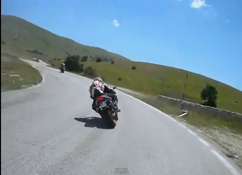 "Motorcycling from Rosetto degli Abruzzi to Giulianova "