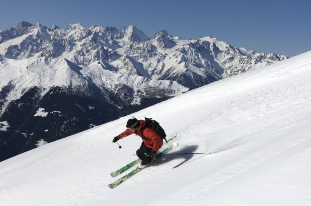 "Alpine Skiing at Mont Habitant"